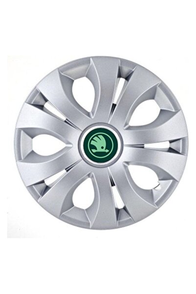 Autohelix MSA Set de 4 capace pentru jante de 14 inch, compatibile cu Skoda N...