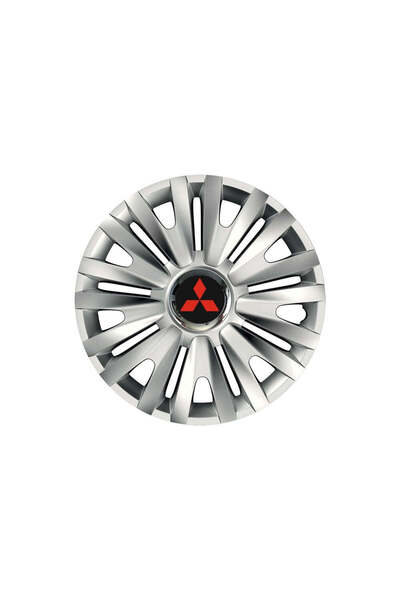 Autohelix MSA Set de 4 capace pentru roți cu inel cromat Royal R14 pentru gam...