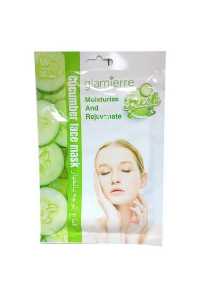 GLAMİERRE Glamour Cucumber Face Mask