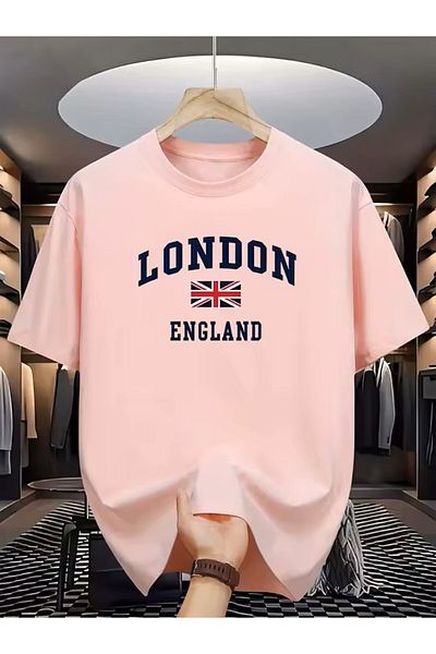 l'eivor London England Printed Unisex Cotton T-Shirt