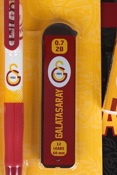 Galatasaray "Dekomus Pocket Notebook with Gift" New Season Licensed Versatile Tip Pen, 0.7 mm Tip and 2