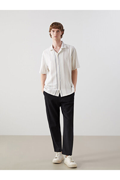 LC Waikiki Nevavm Comfortable Fit Linen-Look Men's Trousers with a Difference