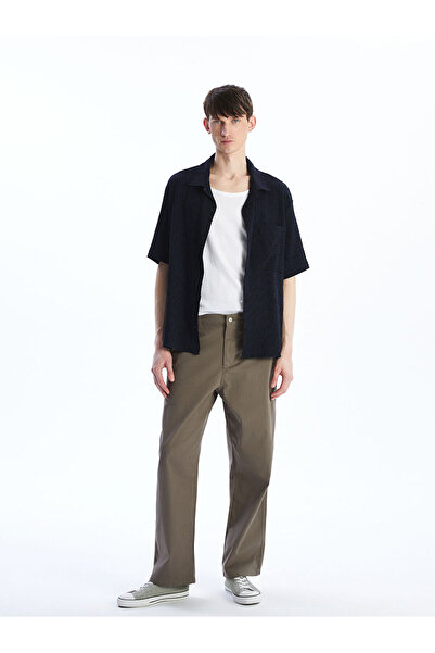 LC Waikiki Nevavm Comfortable Fit Gabardine Men's Trousers with a Difference