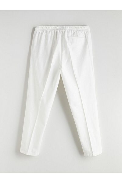 LC Waikiki Ανδρικό παντελόνι Standard Fit Linen Look