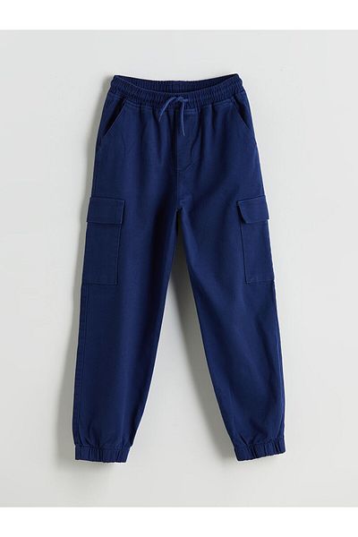 LC Waikiki Pantaloni de jogger cargo pentru băieți cu talie elastică