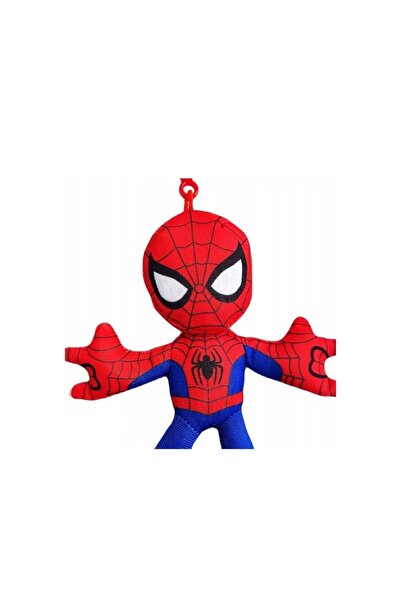 OEM Stuffed Toy, Spiderman, Keychain, Red, 12 cm