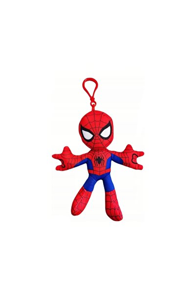 OEM Stuffed Toy, Spiderman, Keychain, Red, 12 cm