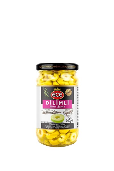 Ece Dilimlenmiş Yeşil Zeytin 300 Gr