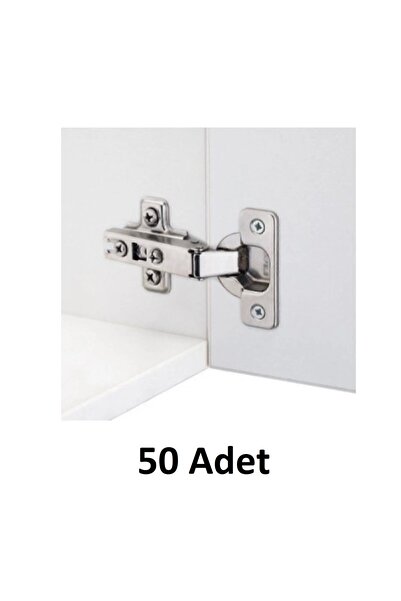 apeksmobilya Ravne šarke za nameštaj idealne za vrata vaših ormara 50 komada