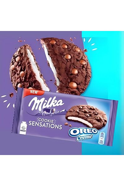 Milka بسكويت سينسيشن أوريو ١٥٦ غرام