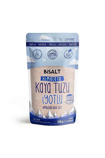 Bisalt İyotlu Himayala Tuzu 500 Gr