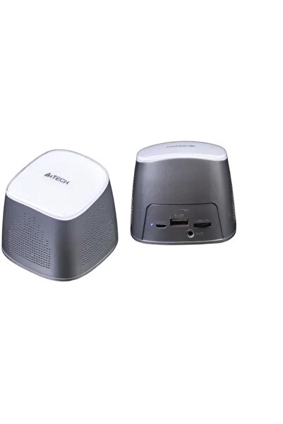 TREND A4 Tech BTS-03 BT Şarj Edilebilir PowerBank Ses Bombası Beyaz Speaker