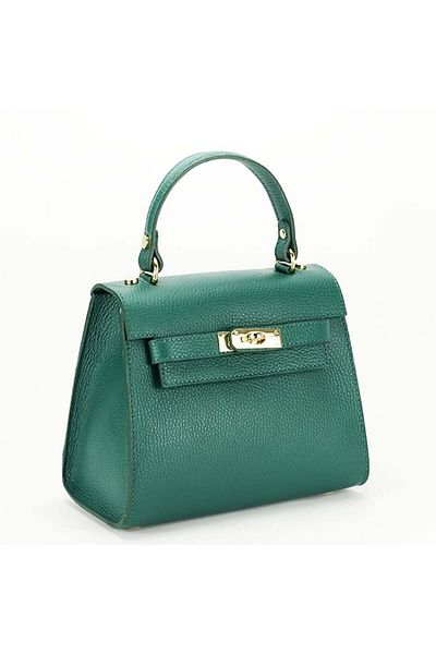 SOFILINE Emerald green genuine leather bag 8949 121
