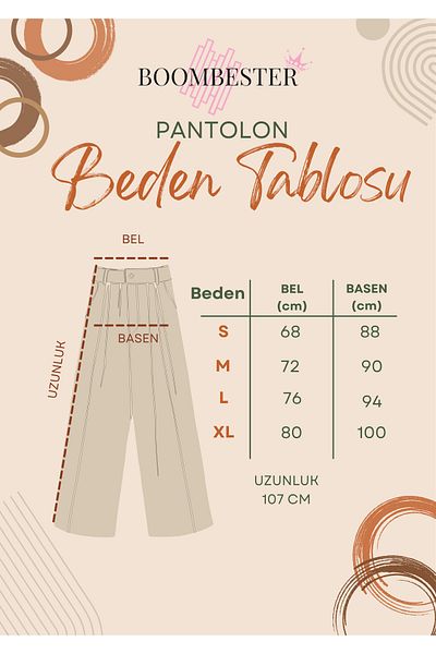 BoomBester Women's Polyviscon Wide Leg Palazzo Trousers Premium Quality