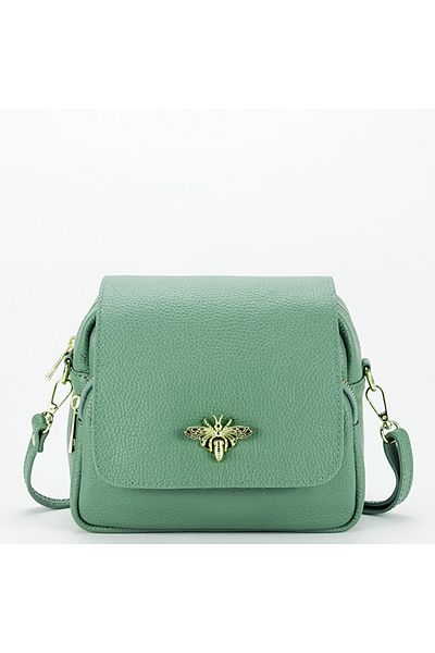 SOFILINE Small pale green bag made of genuine leather 1502 122