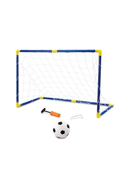 Creative World Toys Poarta de fotbal cu minge si pompa, multicolor