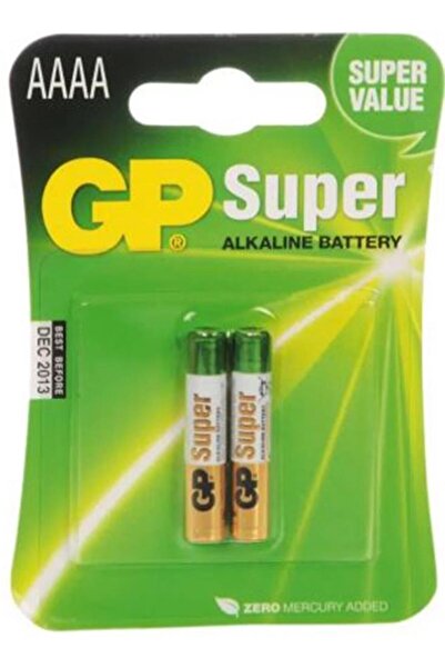 TREND GP AAAA 25A Alkalin İncenin İncesi Pil 2'li Paket GP25A-U2