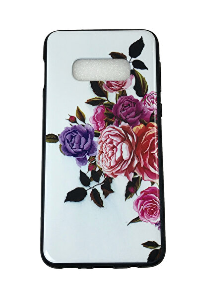 OEM Carcasă compatibilă cu Samsung S10e, silicon, design cu trandafiri