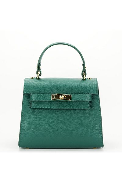 SOFILINE Emerald green genuine leather bag 8949 121