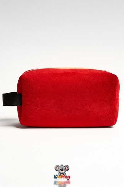 KidHug Plush Soft Makeup Bag 25 cm Women Organizer Premuim Fabric [5 Different Color Options]