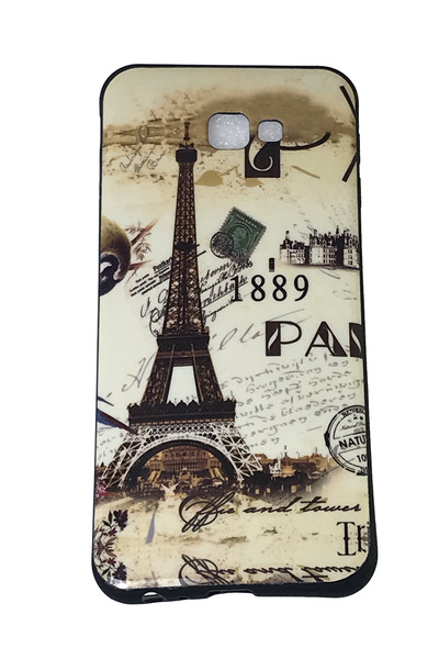 OEM Carcasă compatibilă cu Samsung J4 Plus, carcasă din silicon, design Paris