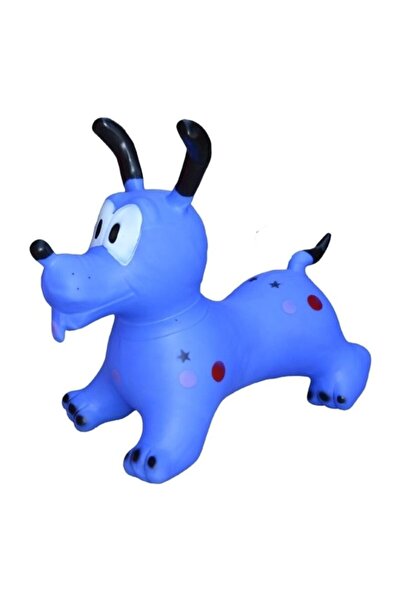 OEM Inflatable Dog, Rubber, Blue, 52 cm
