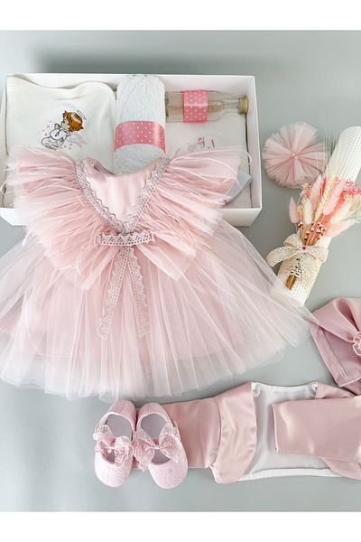 Baby BotezBebelusi - Set botez fetita complet Liora