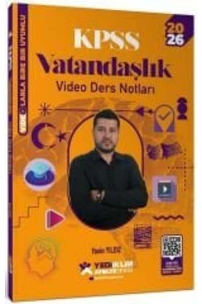 Yediiklim Yayınları Yediiklim 2026 KPSS Vatandaşlık Atölye Video Ders Notları...