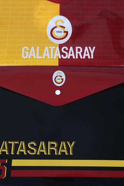 Galatasaray "دفتر جيب DEKOMUS مع هدية" ملف ذو مشبكين مرخص للموسم الجديد