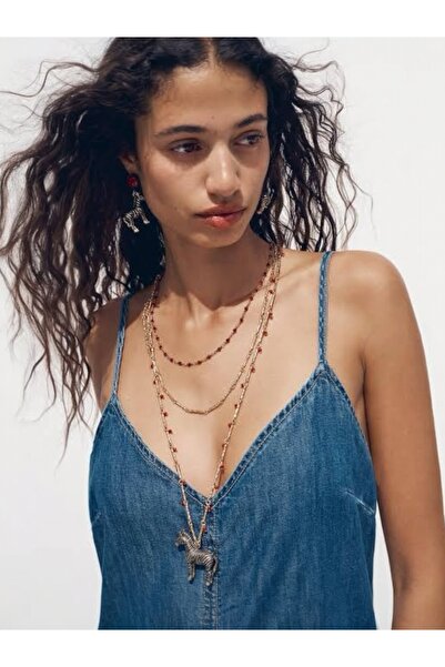 Bo Takı ve Aksesuar Zebra model zincir kolye