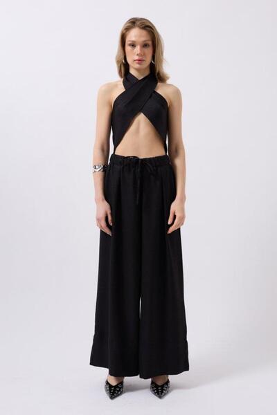 modamtn Cross Tied Linen Crop