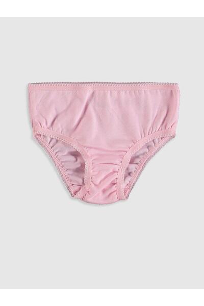 LC Waikiki Baby Girl White Printed Lu7 Panties