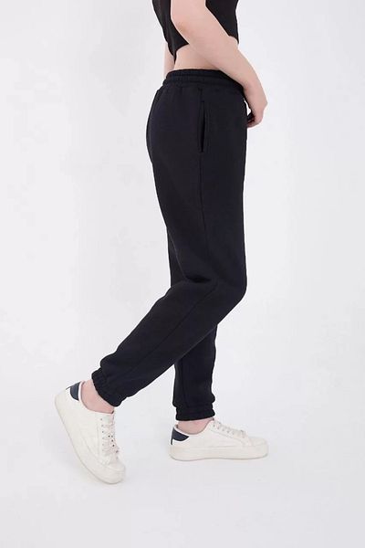 SuQ Elastic Three Thread Printed Sweatpants - Navy Blue