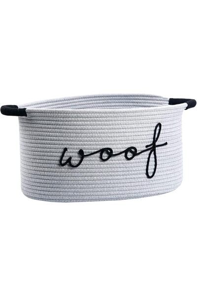 The Bros سلة تخزين منسوجة صغيرة - منظم صغير الحجم للاستخدام في المنزل أو الحم...