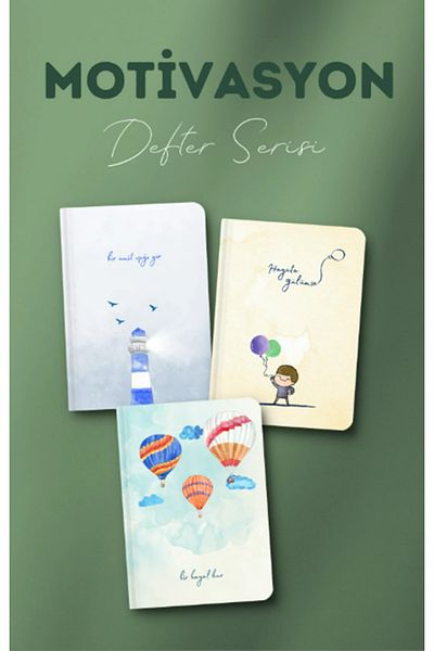 Dava Adamı Yayınları Motivational Set - Τετράδια Α5