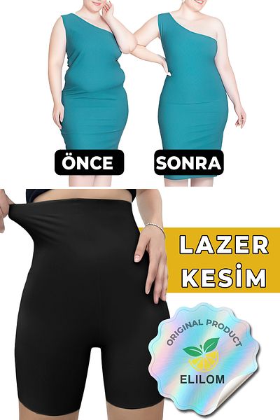 elilom Laser Cut Shorts Corset – High Waist, Non-Marking, Long and Seamless |
