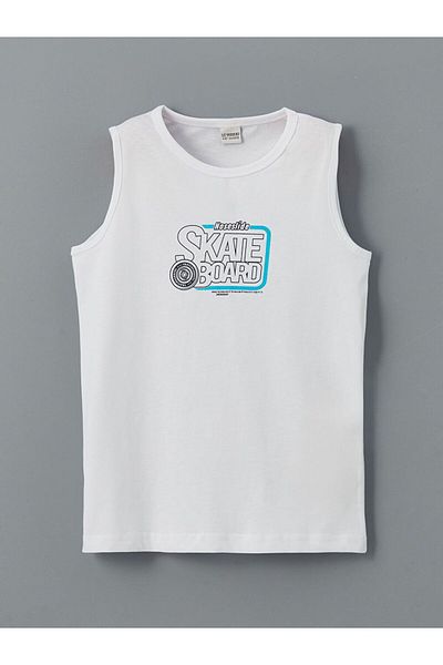 LC Waikiki LCW Kids Crew Neck Men's Tank Top and Swim Shorts