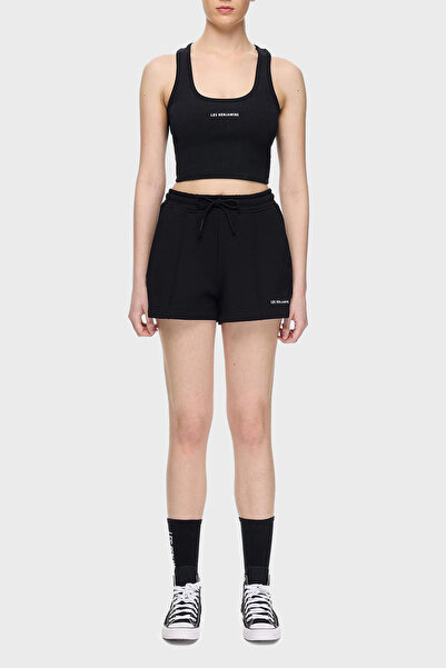 LES BENJAMINS 100% βαμβάκι κανονική εφαρμογή Ψηλόμεση κοντό σορτς LBNOOSESSFUSO