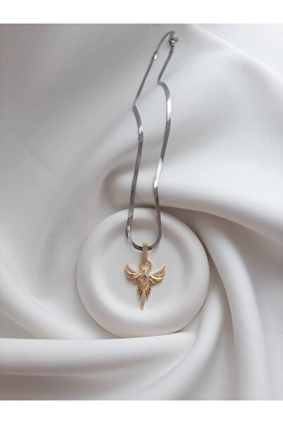 Minne Jewelry-Accessory قلادة فنار - قلادة فنار من الفولاذ - قلادة فنار بسلسلة مطحونة إيطالية