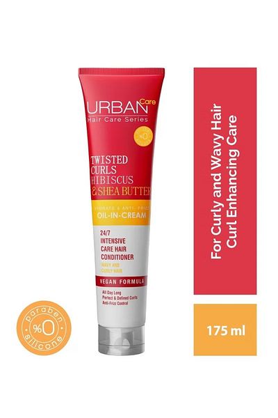 Urban Care Creamy conditioner with hibiscus and shea butter for wavy and curly hair 175 ml