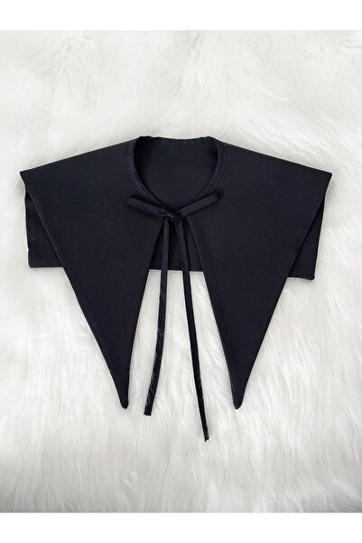 Eylülce Butik Paris Yaka Seyyar Yaka Siyah Özel Üretim (Yetişkin)