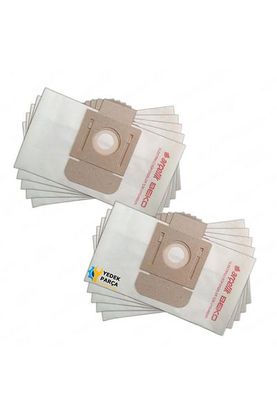 Ozba Ticaret Arçelik Compatible S 4122 Kangaroo Vacuum Cleaner Paper Dust Bag 10 Pieces