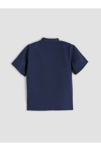 LC Waikiki Lcw Kids Judge Collar Muslin Boy's Shirt