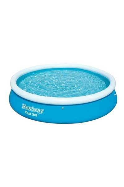 BESTWAY حوض سباحة قابل للنفخ من فاست سيت، 12 قدمًا × 30 بوصة