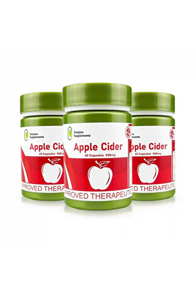 simplee مكمل عصير التفاح – 3 زجاجات