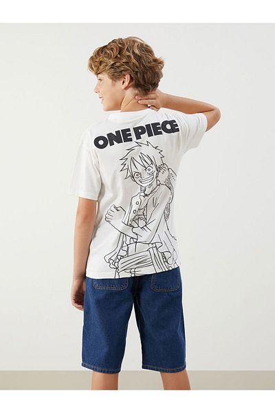 LC Waikiki Lcw Kids Crew Neck One Piece Printed Boy's T-Shirt