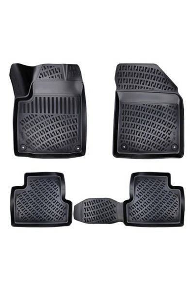 Umbrella Set covorașe auto din cauciuc tip tavă pentru Jeep Cherokee (Kl) 2014-2019