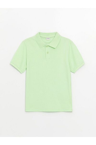 LC Waikiki Polo Neck Basic Short Sleeve Boy's T-Shirt