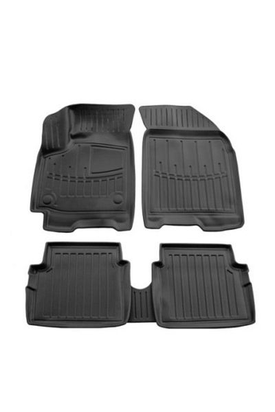 Umbrella Set of Rubber Tray Car Mats Chevrolet Aveo (T250) (2005-2011)