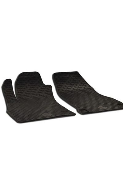 Umbrella Set of rubber car mats for Opel Combo D 2011-2017, Fiat Doblo II 2009-2015,2015-